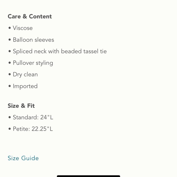 Anthropologie NWT Jane Peasant Blouse Size MP. - Picture 6 of 8